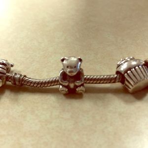 Pandora Teddy Bear Charm